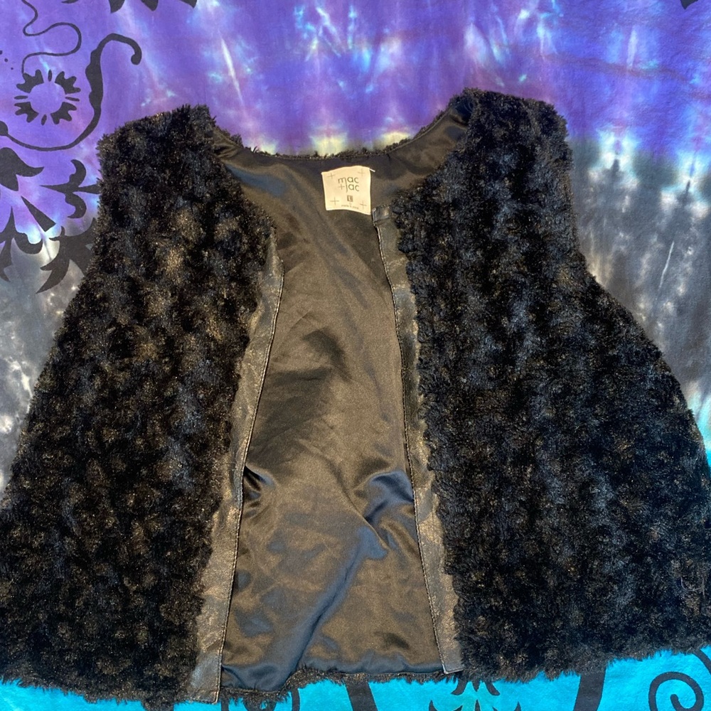 Velvet vest